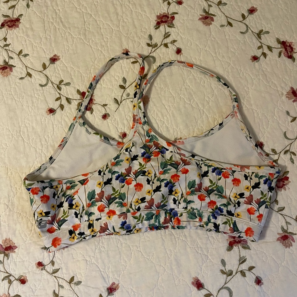 Fabletics Floral Sports Bra - Picture 2 of 2